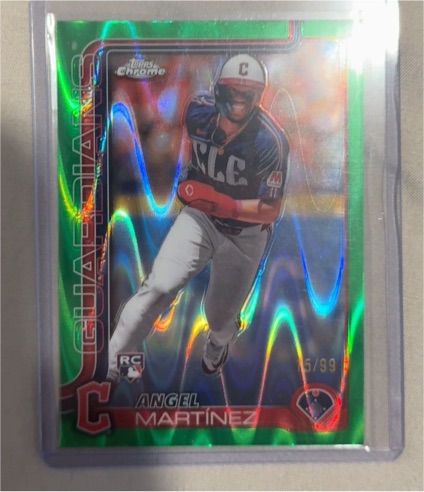 2025 Topps Chrome #155 Angel Martinez — front