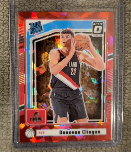 2024-25 Panini Donruss Optic Preview #P-223 Donovan Clingan — front