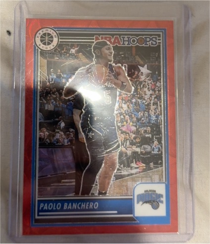 2023-24 Panini NBA Hoops Premium Stock #25 Paolo Banchero — front