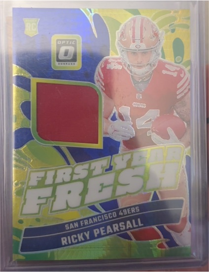 2024 Panini Donruss Optic First Year Fresh #FYF-RPL Ricky Pearsall — front