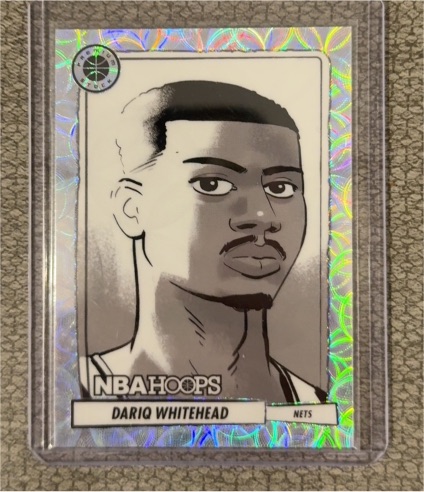2023-24 Panini NBA Hoops Presentations #12 Dario Whitehead — front