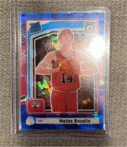 2024-25 Panini Donruss Optic #271 Matas Buzelis — front