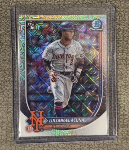 2025 Bowman Chrome #83 Luisangel Acuna — front