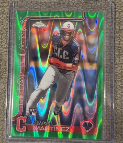 2025 Topps Chrome #155 Angel Martinez — front