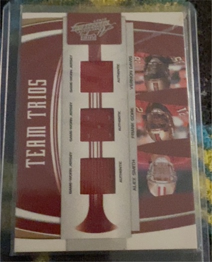 2003-04 Fleer Tradition Trio Rookie LeBron James, Dwyane Wade, Carmelo Anthony — front