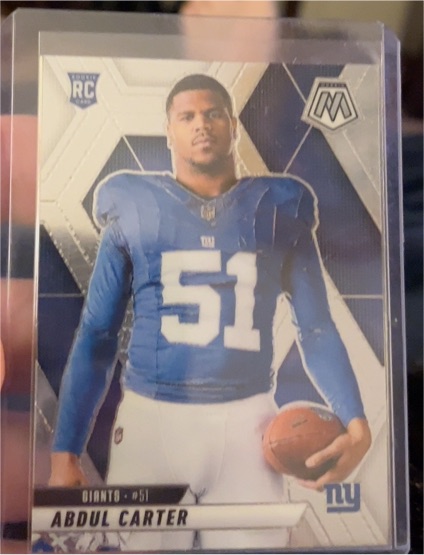 2025 Panini Mosaic #282 Abdul Carter — front
