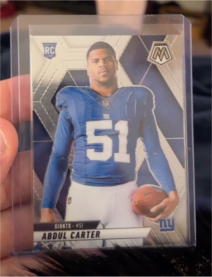 2025 Panini Mosaic #282 Abdul Carter — front