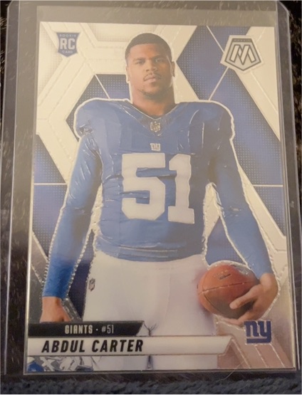2025 Panini Mosaic #282 Abdul Carter — front