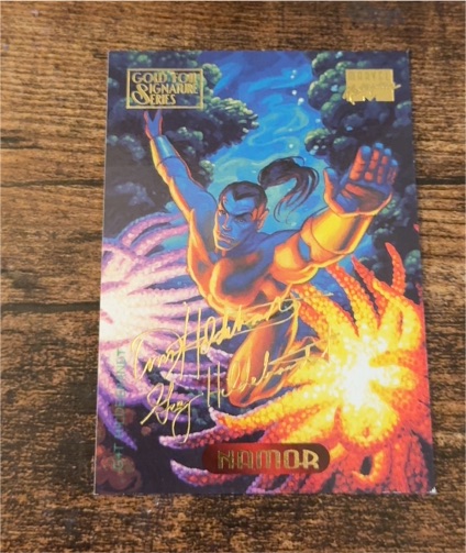 1994 Fleer Marvel Masterpieces #81 Namor — front