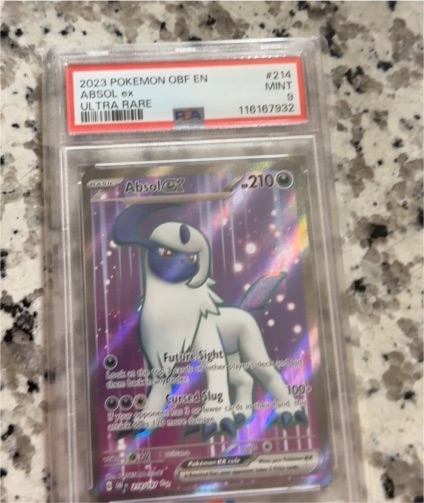 2023 Pokemon OBF EN #214 Absol ex — front