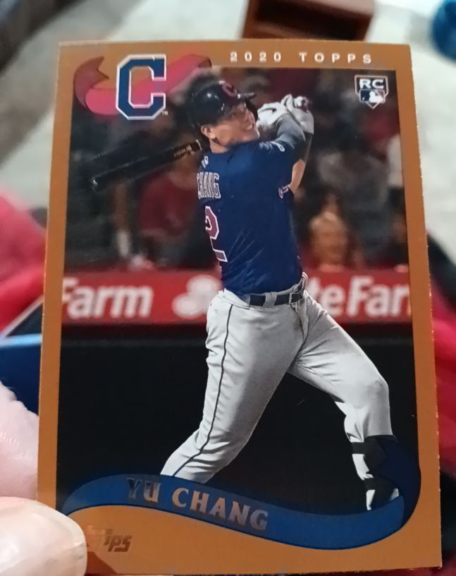 2020 Topps Archives #292 Yu Chang — front