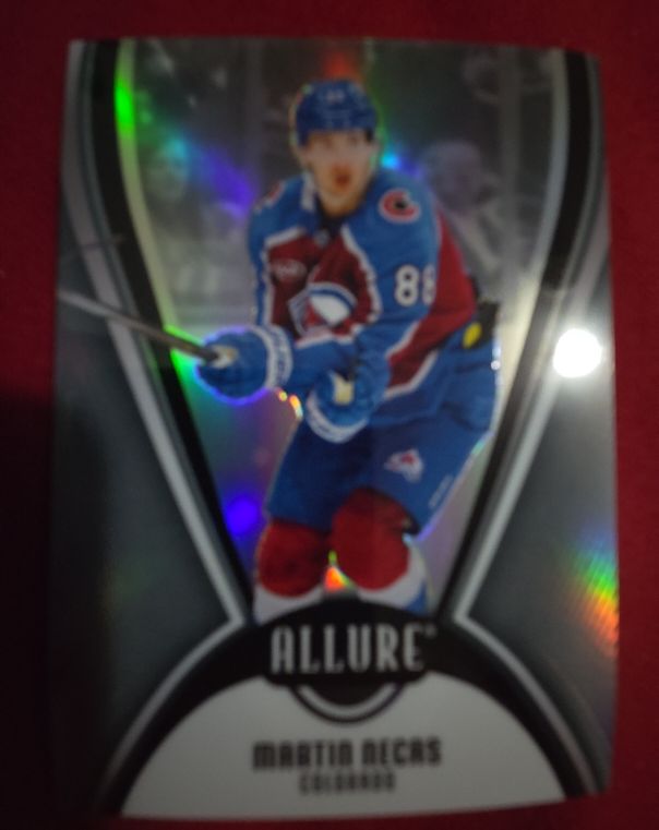 2025-26 Upper Deck Allure #80 Martin Necas — front
