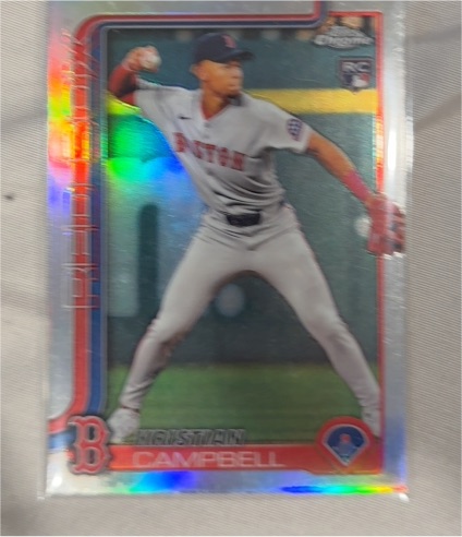 2025 Topps Chrome #171 Kristian Campbell — front