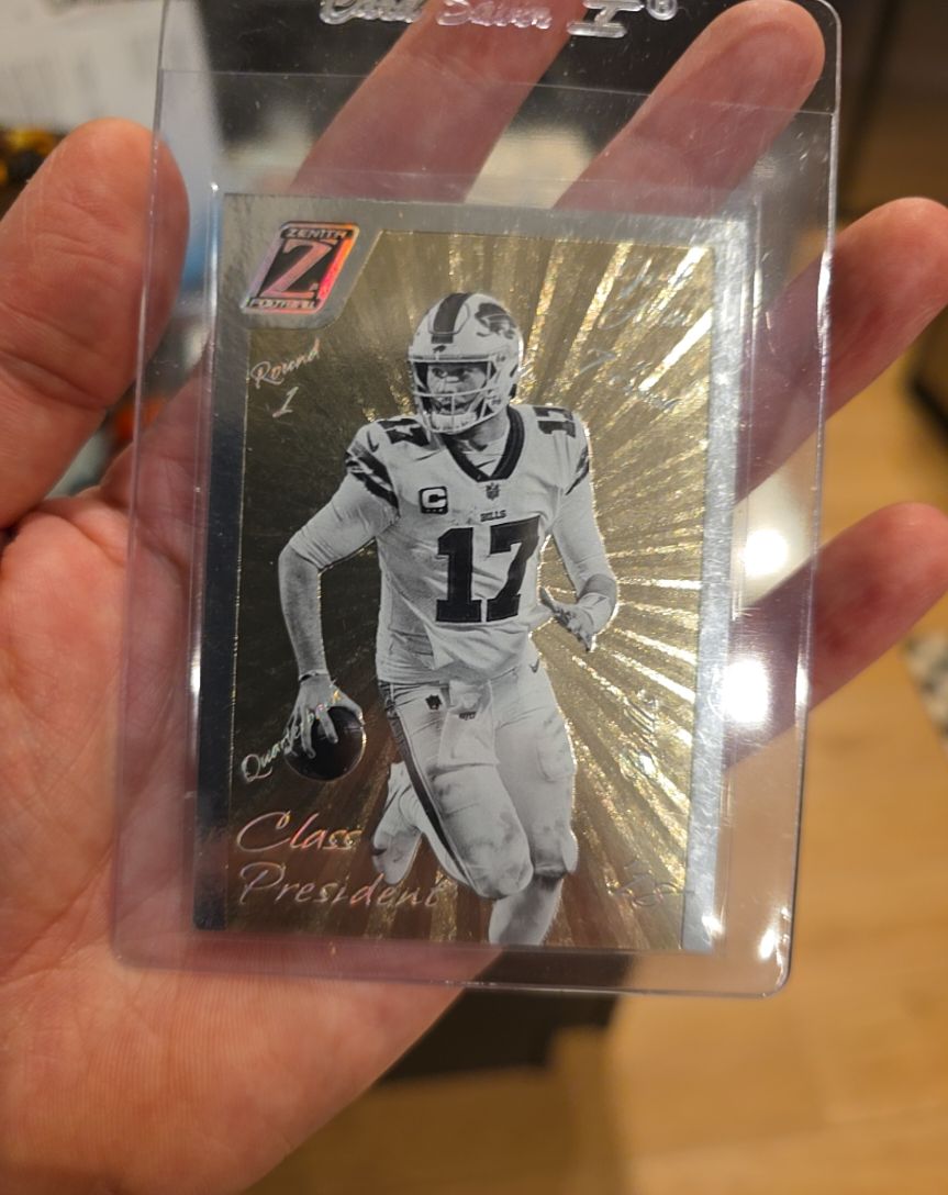 2022 Panini Zenith Class President #CP-2018 Josh Allen — front