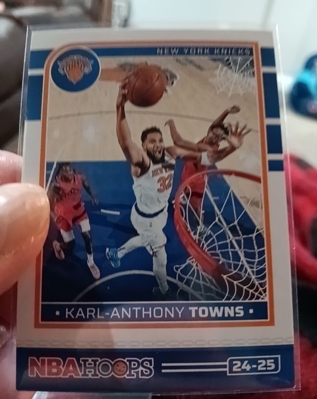 2024-25 Panini Hoops Haunted Hoops #230 Karl-Anthony Towns — front
