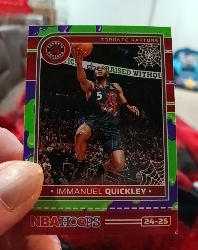 2024-25 Panini Haunted Hoops #76 Immanuel Quickley — front