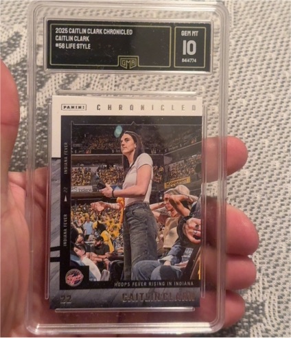 2025 Panini Caitlin Clark Chronicled #56 Life Style Caitlin Clark — front