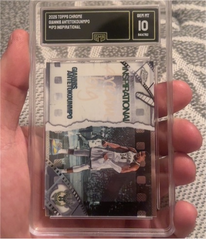 2025 Topps Chrome #IP3 Giannis Antetokounmpo Inspirational — front
