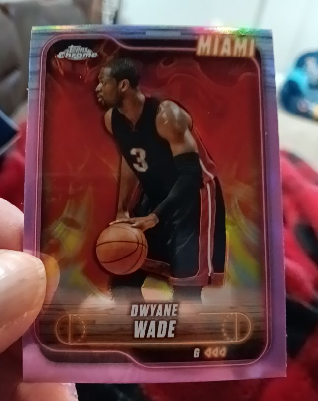 2024-25 Topps Chrome #13 Dwyane Wade — front