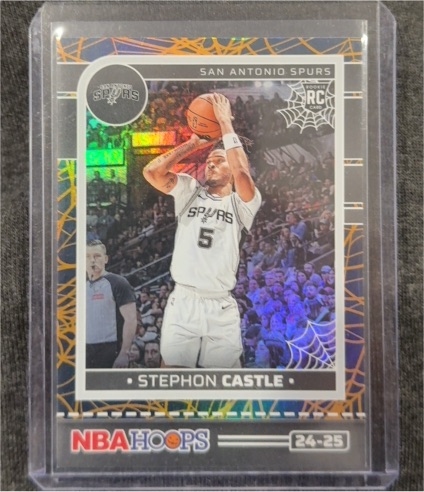 2024-25 Panini Haunted Hoops #250 Stephon Castle — front