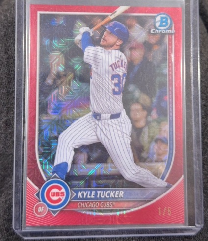 2025 Bowman Chrome #43 Kyle Tucker — front