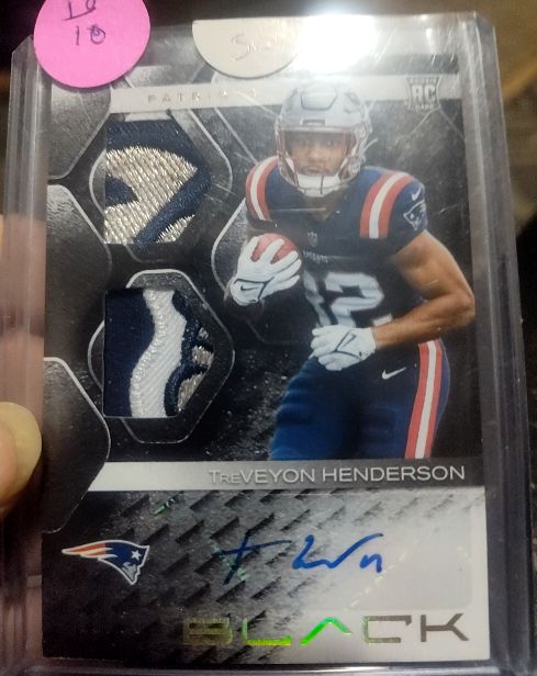 2025 Panini Black #RSM-28 TreVeyon Henderson — front