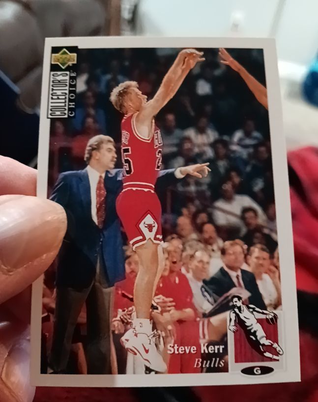 1994-95 Upper Deck Collector's Choice #271 Steve Kerr — front