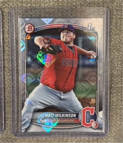 2025 Bowman Chrome Prospects #BCP-145 Matt Wilkinson — front