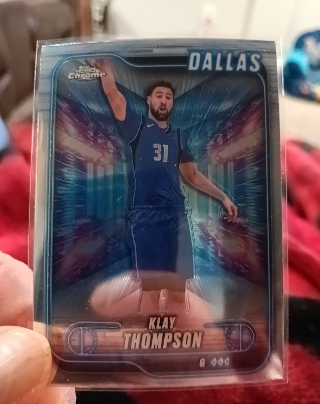 2024-25 Topps Chrome #178 Klay Thompson — front