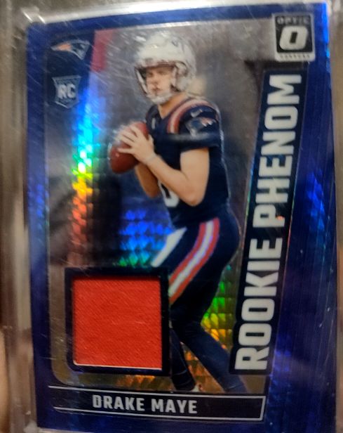 2024 Donruss Optic #RPB-DME Drake Maye Rookie Phenom — front