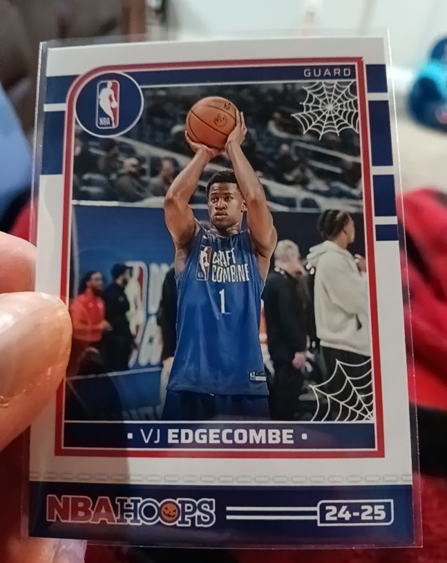 2024-25 Panini Haunted Hoops Extended #1 VJ Edgecombe — front