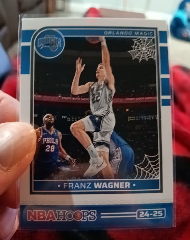 2024-25 Panini NBA Hoops Haunted Hoops #2 Franz Wagner — front
