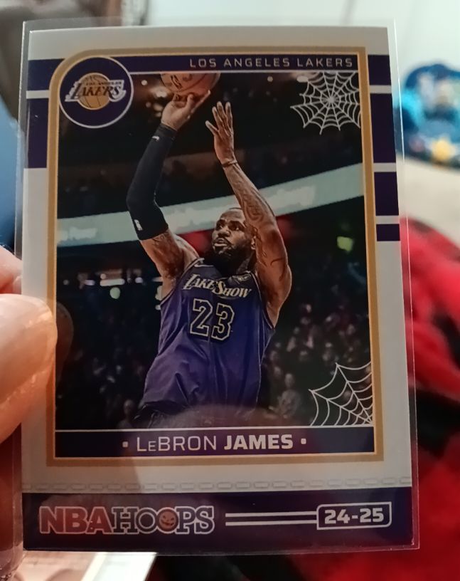 2024-25 Panini Haunted Hoops #193 LeBron James — front