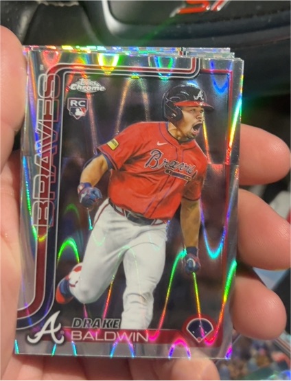 2025 Topps Chrome Update Series #USC96 Drake Baldwin — front
