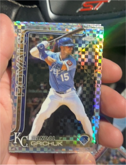 2025 Topps Chrome Update #USC158 Randal Grichuk — front