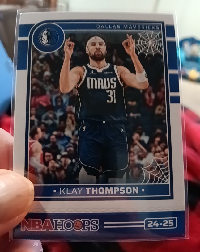 2024-25 Panini Hoops Haunted Hoops #85 Klay Thompson — front