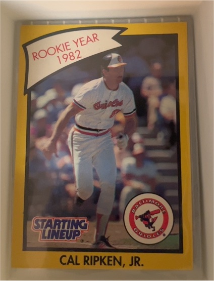 1989 Kenner Starting Lineup #8 Cal Ripken, Jr. — front