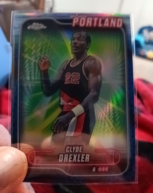 2024-25 Topps Chrome #30 Clyde Drexler — front