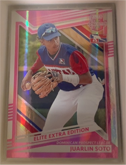 2022 Panini Elite Extra Edition #176 Juarlin Soto — front