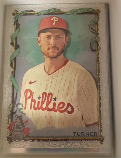 2023 Topps Allen & Ginter #382 Trea Turner — front