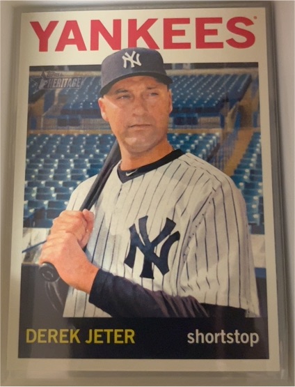 2013 Topps Heritage #190 Derek Jeter — front