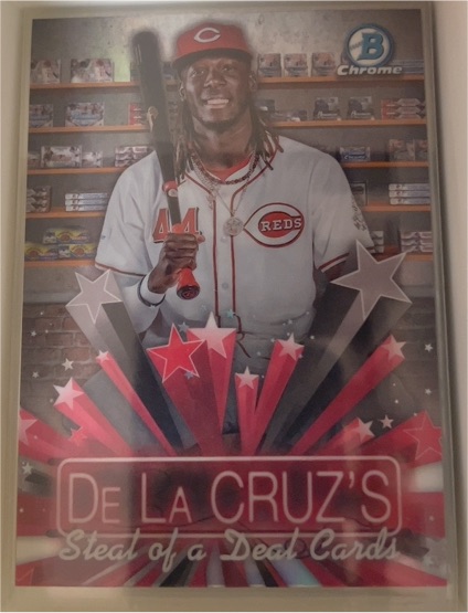 2025 Bowman Chrome #HS-15 Elly De La Cruz — front