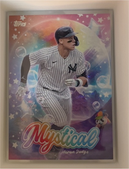 2024 Topps Update #MYS-4 Aaron Judge Mystical — front