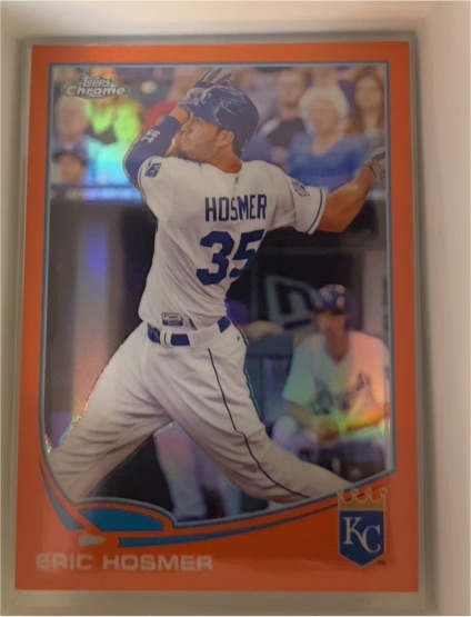 2013 Topps Chrome #214 Eric Hosmer — front