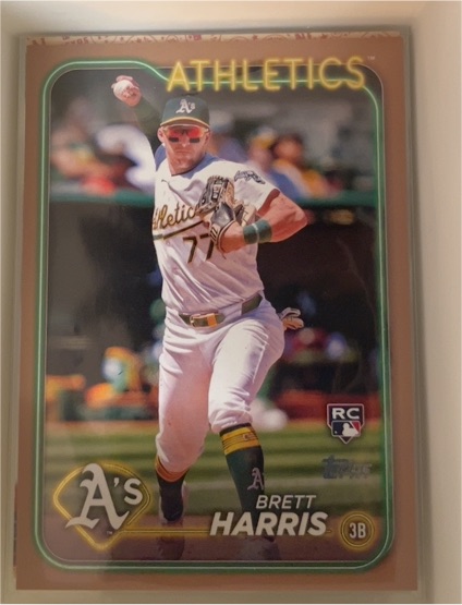 2024 Topps Update #US199 Brett Harris — front