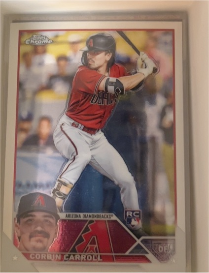 2023 Topps Chrome #95 Corbin Carroll — front