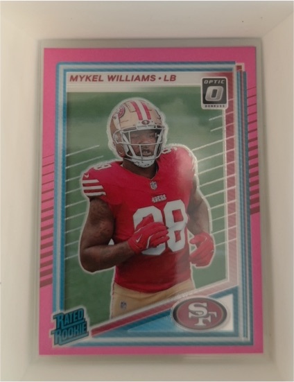 2025 Panini Donruss Optic #319 Mykel Williams — front