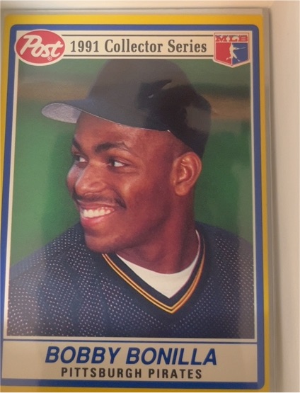 1991 Post #14 Bobby Bonilla — front