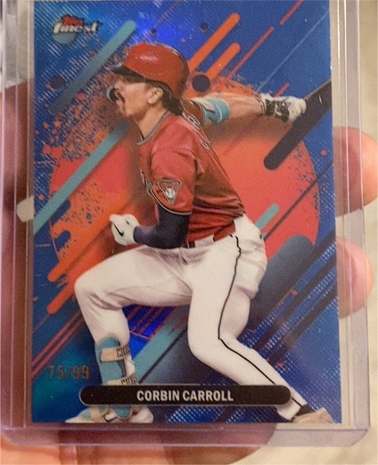 2025 Topps Finest #30 Corbin Carroll — front