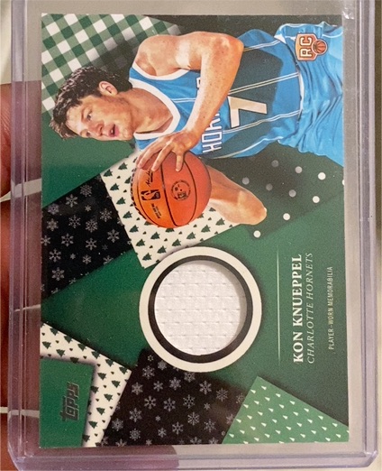 2025-26 Topps Holiday #HR-3 Kon Knueppel — front